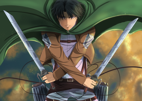 I drew some more Levi to go up on my wall! Its gonna be over a metre long!