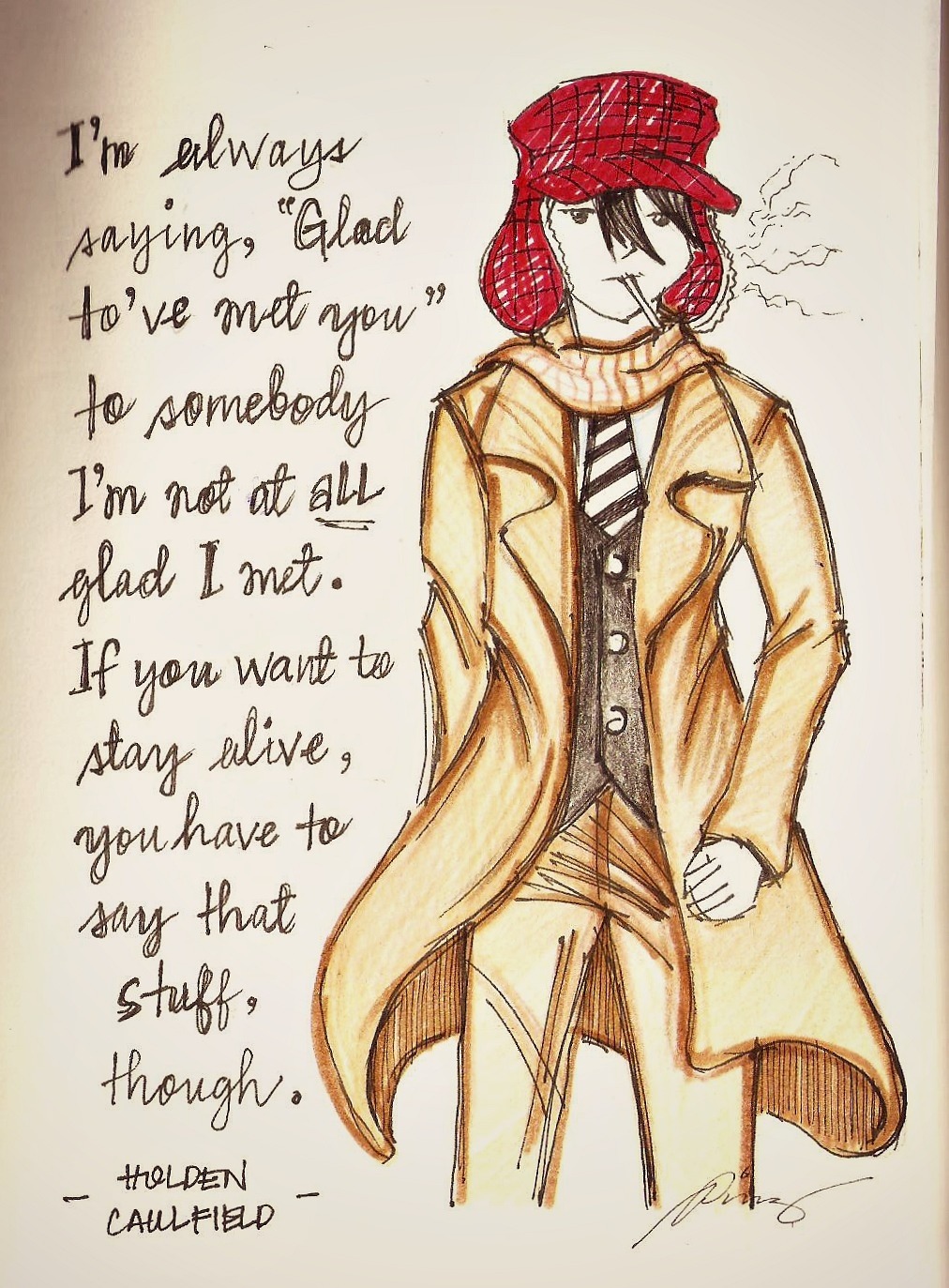 holden caulfield tumblr