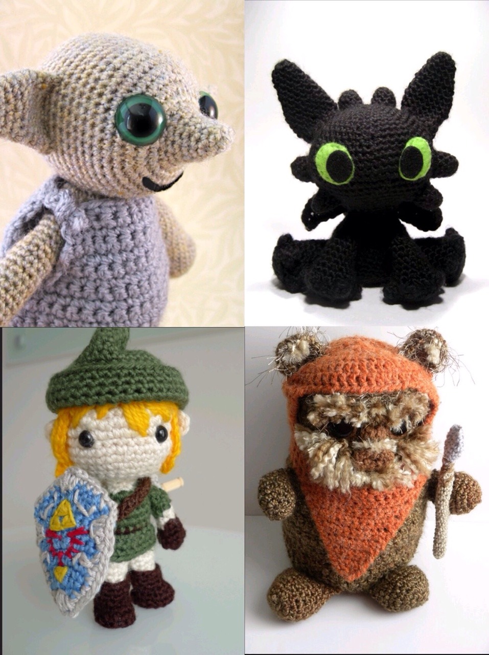 Crochet level - genius.  From  http://guff.com/23-geeky-crochet-creations-thatll-leave-you-in-stitches