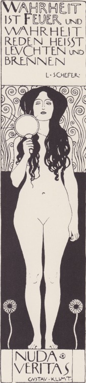 Nuda Veritas, Gustav Klimnt