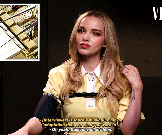Watch Dove Cameron Takes a Lie Detector Test