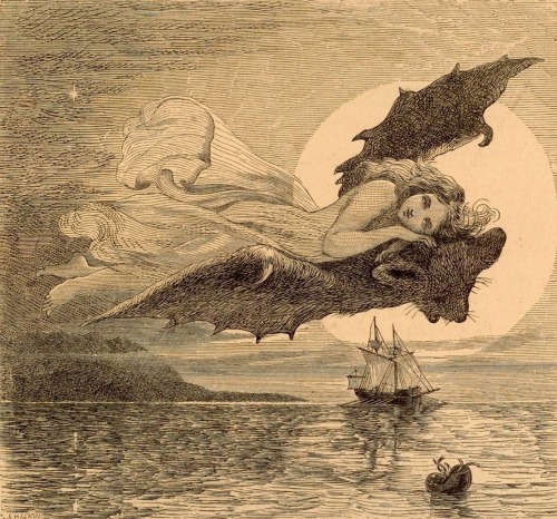 "Ariel: On The Bat's Back I Do Fly After Summer, Merrily" From William Shakespeare's "The Tempest"