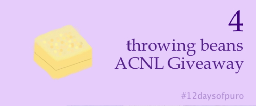 December 23, 2014: 4 calling birds~Enter for a chance to win throwing beans!1 like and 1 reblog is a