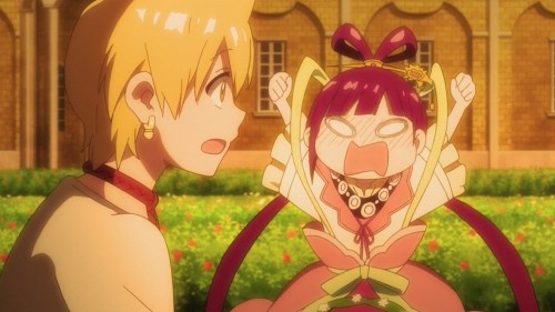 kingoftentaclesnight:  ”Let’s be friends, Kougyoku!!” ”Yeah!!” 