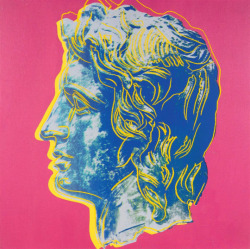 artimportant:  Andy Warhol - Alexander the Great, 1982  