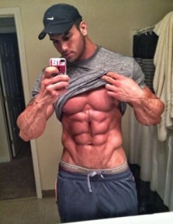 muscleworship808:ABS pure masculinity