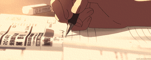 senj0ugahara: Good luck on exams! Study hard ( ´ ▽ ` )ﾉ