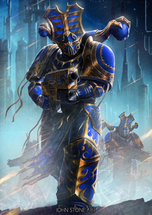 Rubricae Of The Thousand Sons, By John Stone Art.