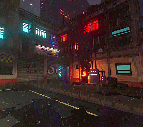 Scenery In Cloudpunk 09/??