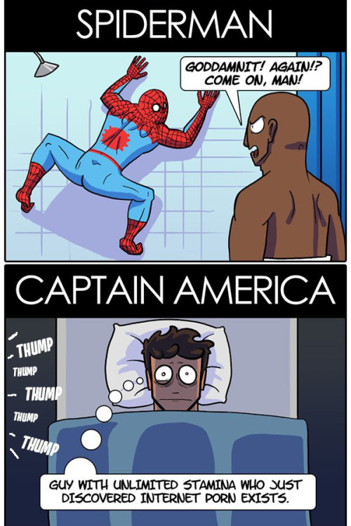 dorkly:  Superheroes Who Would Make Terrible adult photos