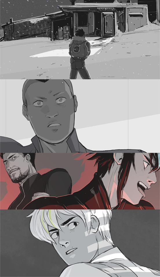 Starfighter panels from 2014♥  I added larger versions of some of my favorites! My