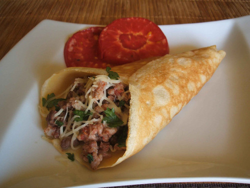 everybody-loves-to-eat:  Meat crepes - Food From Portugal by Food From Portugal on Flickr. 