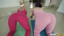 Two Huge Booties Are Better Than One