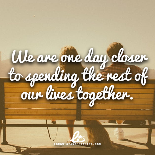 ldrdiariess: “We are one day closer to spending the rest of our lives together.”Follow @ldrdiariess​