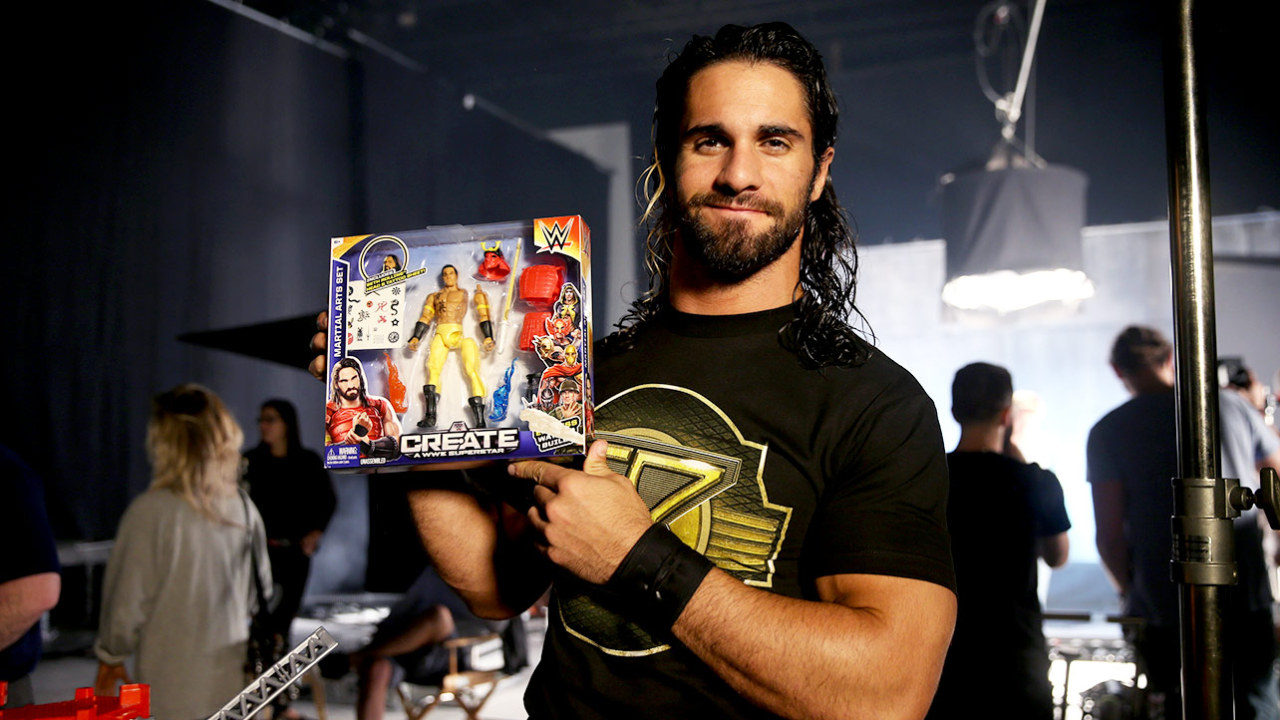 sethrollinsfans:  Behind The Scenes of Mattel’s Create a WWE Superstar Commercial
