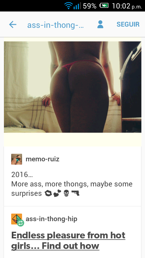memo-ruiz:  I’m not a girl but thanks for considering me a hot one, @ass-in-thong-hip