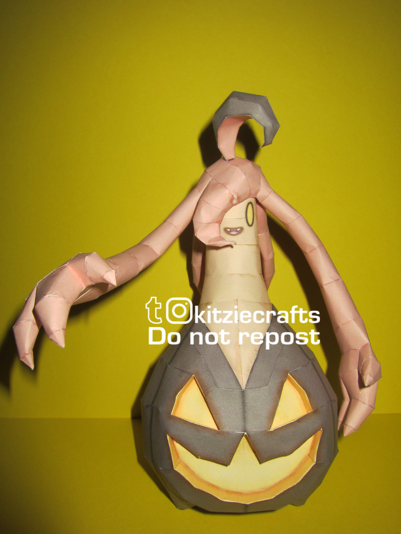 PaperPokés - Pokémon Papercraft: MEGA GENGAR - HAPPY HALLOWEEN!