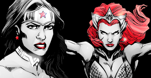 dianoprince:I don’t know if you remember me Wonder Woman, I’m Mera.