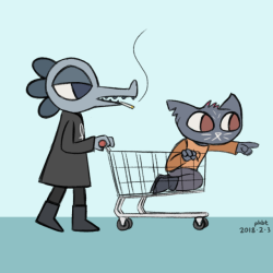 normalart: shopping with bea.