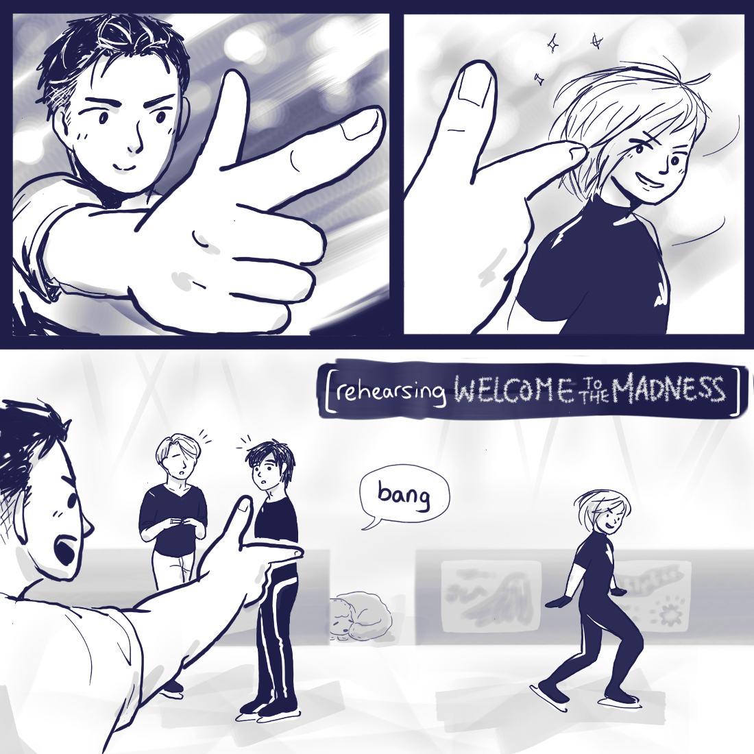 suits-neechan: Yura to Beka: WELCOME TO THE MADNESS that is my unbelievably extra