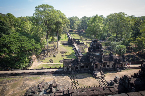 Baphuon temple at Angkor, Cambodis, photo by Kevin Standage, more at https://kevinstandagephotograph