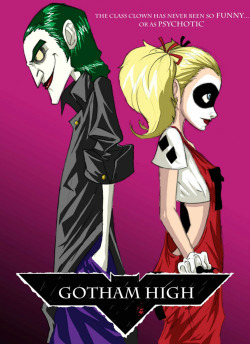 aggressivecomix:  http://aggressivecomix.com/?p=8048 Gotham High