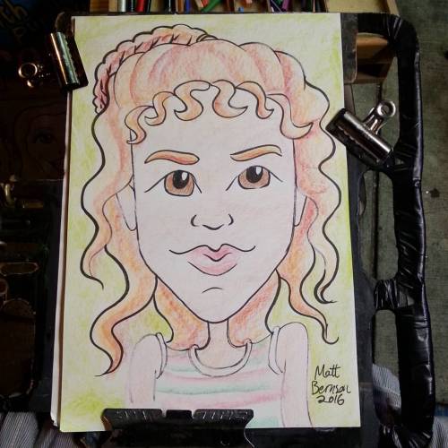 Caricature done at Dairy Delight! #caricature adult photos