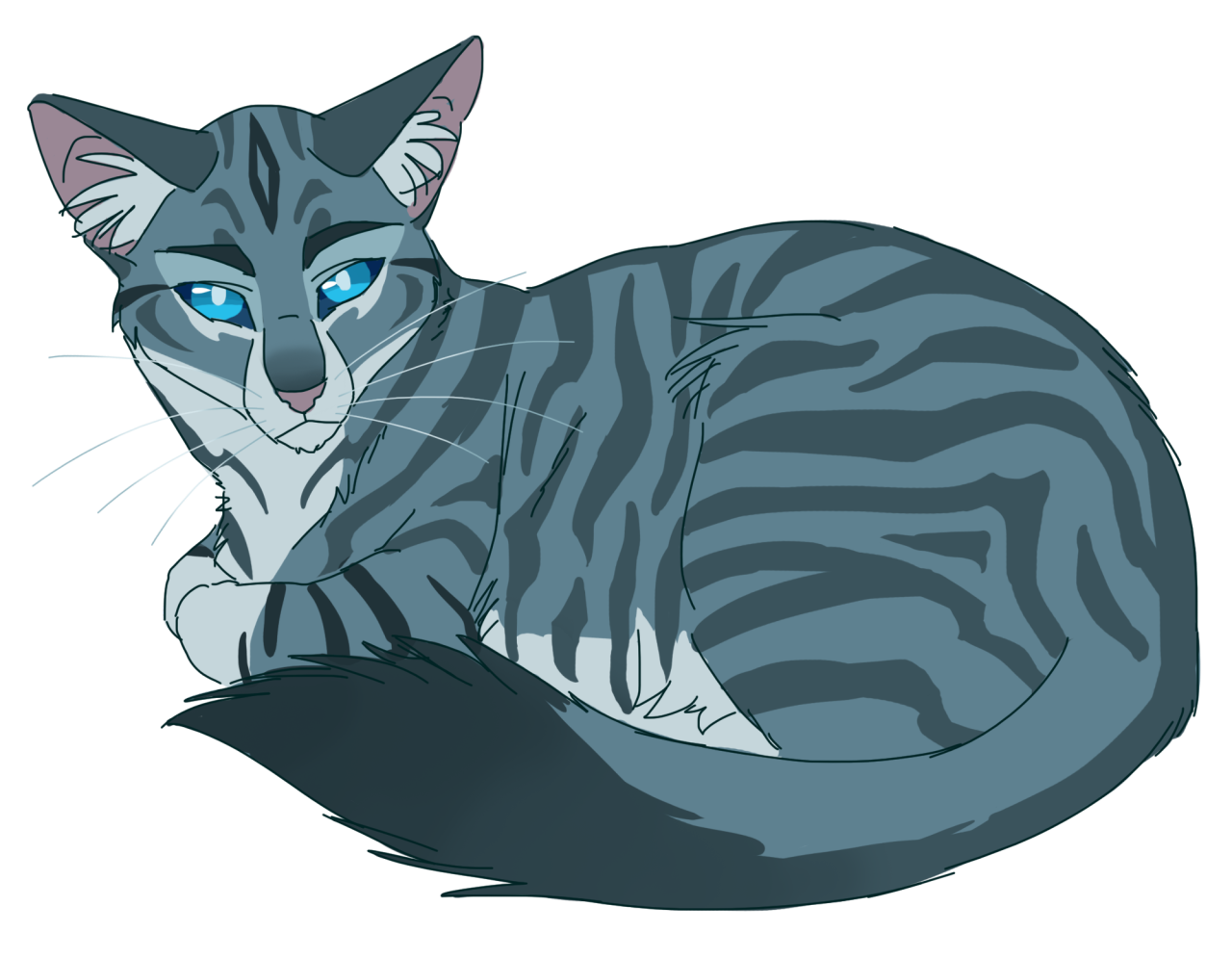 100 Warrior Cats Challenge #14: Jayfeather
(Feel free to use my designs. Credit is appreciated)