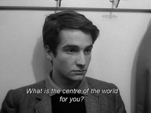 jeanlucgodard: Masculin Féminin (1966) Jean-Luc Godard