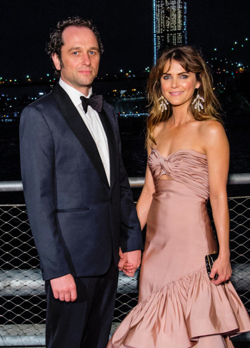 Matthew Rhys & Keri Russell at the 2017 Brooklyn Black Tie Ball (October 5).