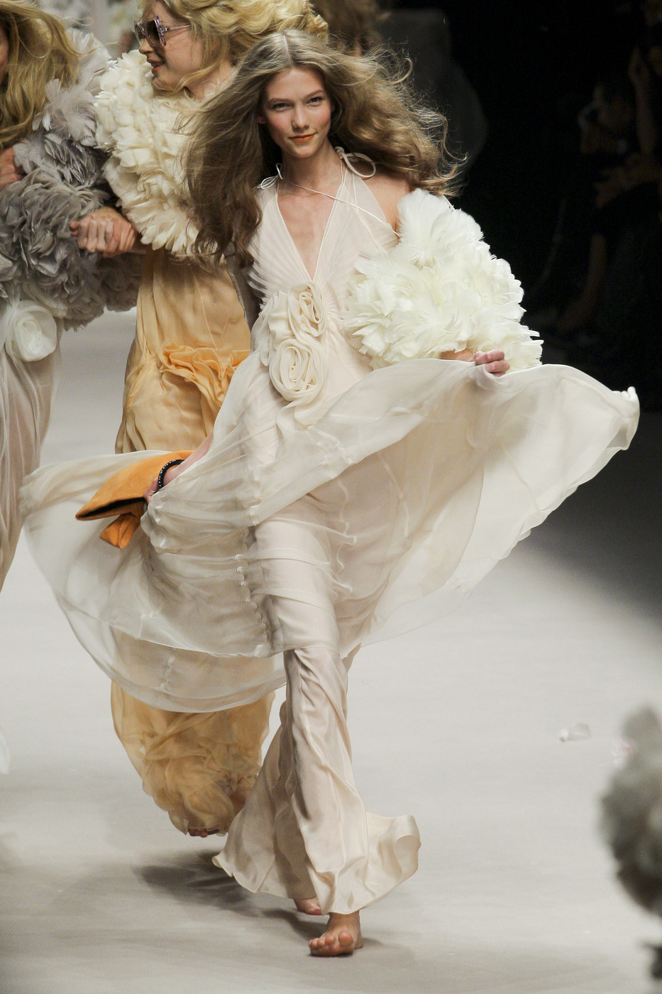 freaki:Kinga, Karlie, Snejana and Ali @ Sonia Rykiel Spring 2008