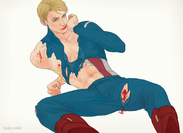 ilikelookingatnakedmen:
“ fanlay:
“ I Can Do This All Day
So, I finally got round to watch The Avengers. Then I just had to watch Captain America, and as the result here’s a piece of completely self-indulgent fanart. Please don’t judge.
”
Only...