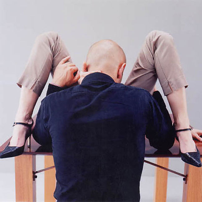 thegreatinthesmall:    Édouard Levé’s 2002 photo series Pornographie  