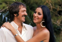 twixnmix:Sonny and Cher photographed by Martin Mills at home in Beverly Hills, 1971.