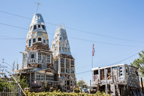 The famous saying “a man’s home is his castle” is especially true when it’s made of beer cans.