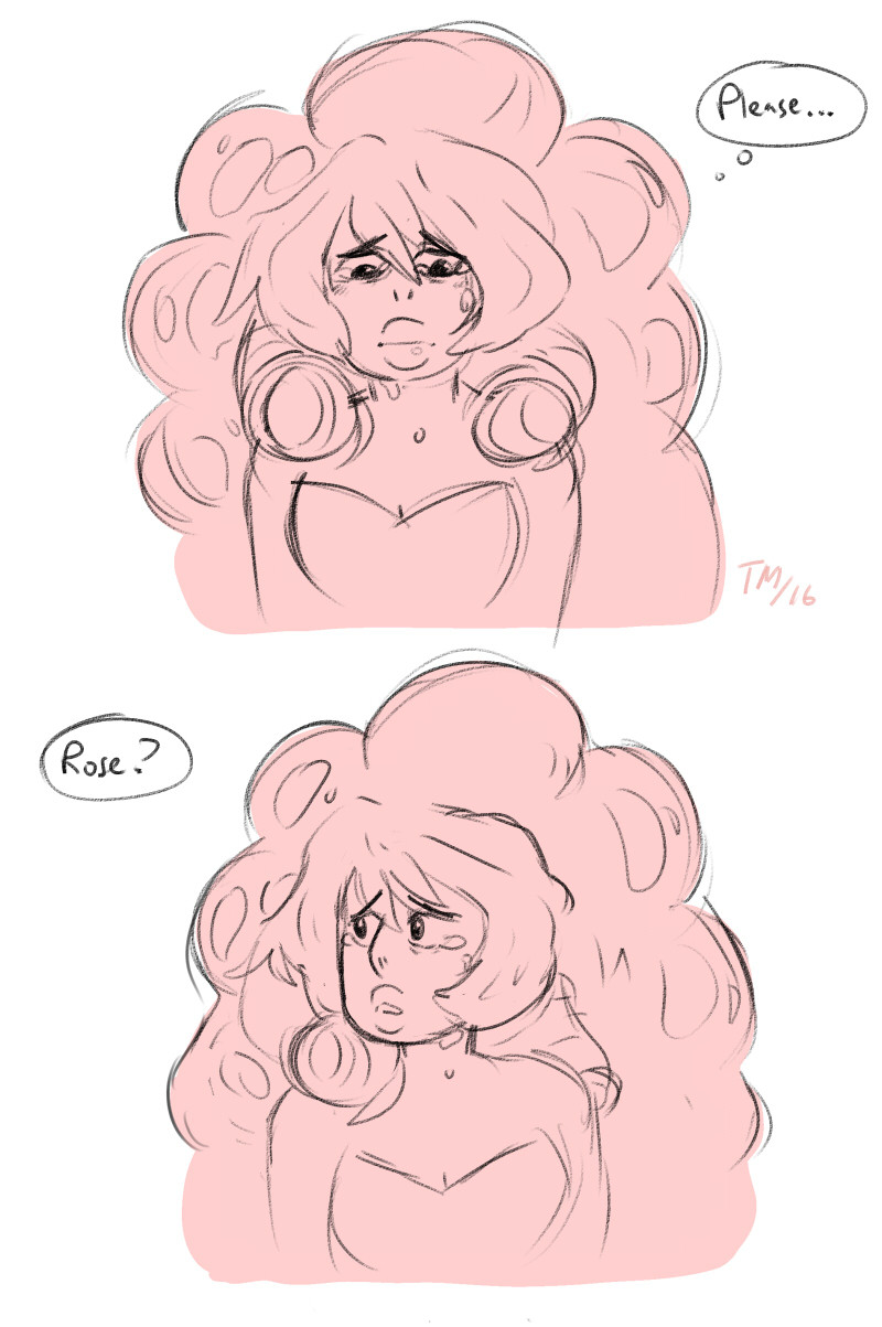 tryingmomentarily:  thinking about rose and corrupted/broken gems 