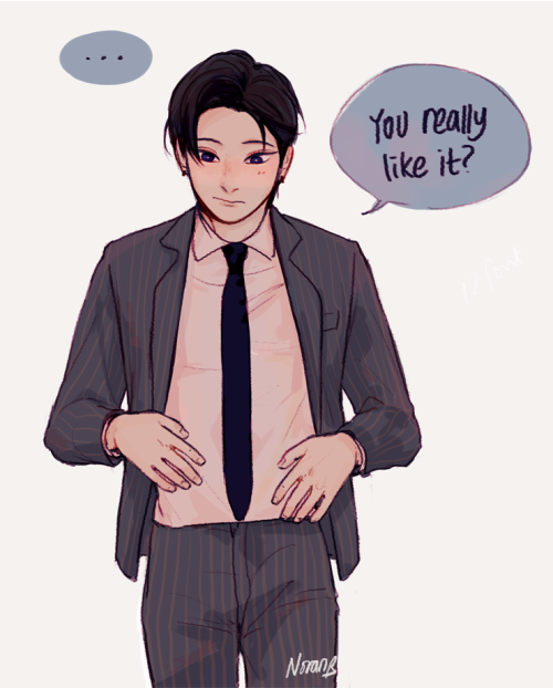 noranb:DID SOMEBODY SAY KAGEYAMA IN A SUIT 