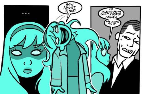 Redraw Of My Favourite Panels From Gold Goblin #1: