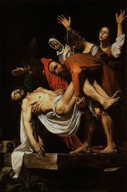 artmastered:  Caravaggio, The Entombment