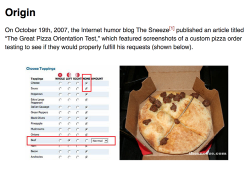 buzzfeed:Today is the 10th anniversary of None Pizza With Left Beef.