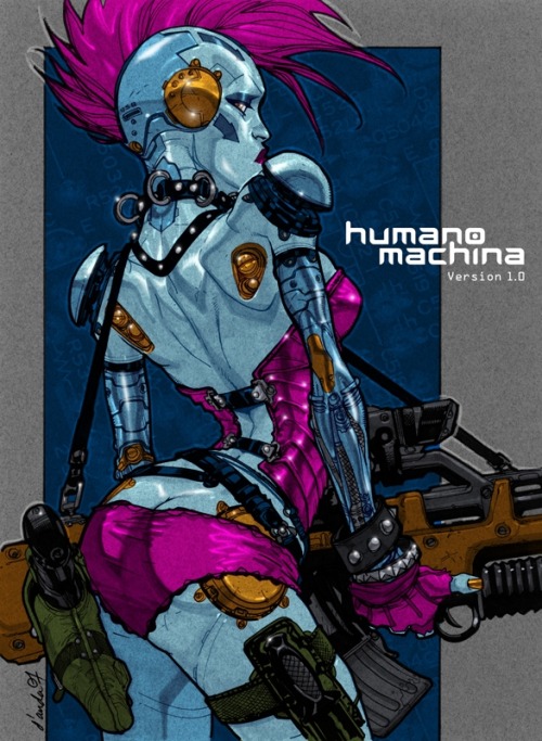 sekigan:  Carlos D'Anda RoboChick Colour by PaulMcInnes on DeviantArt 