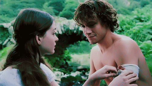 wiith-my-hands:Hugh Dancy and Cast - Ella Enchanted