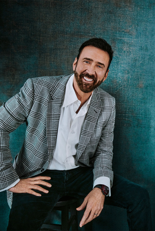 NICOLAS CAGEThe Hollywood Reporter: Actor Roundtable 2021Portrait by Austin Hargrave