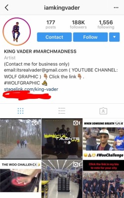 queenofshadenudez:  Instagram Comedian: KingVader ☠️