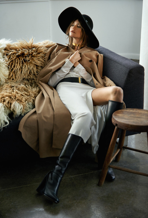 norikaalee: Behati Prinsloo by Chris Colls for The Edit, July 2014, ‘Rock Chic’. Boots b