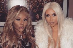 Dailyactress:  Lil Kim And Kim Kardashian