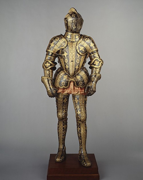 Armour of George Clifford, Third Earl of Cumberland, a gentleman of the court of Queen Elizabeth I