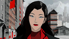 lokgifs:  asami sato + red [for anon]   Lady in red~ <3