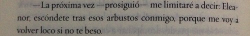 escondida-entre-los-libros:  —Eleanor & Park Rainbow Rowell 