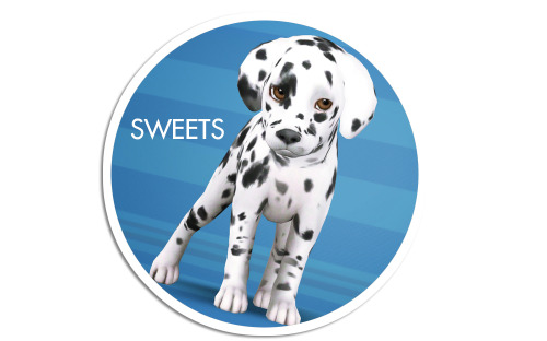 morganaplays:Dalmatian dump! Four puppies to make your game a little more spotty. 2 x boys; Grover a